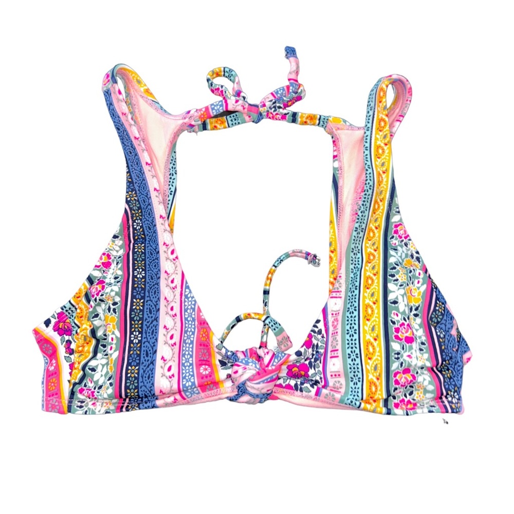 Xhilaration Floral Bikini Top Women’s Size Medium